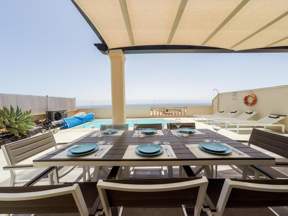 Luxurious Villa With Amazing Sea View And Poolカレタ・デ・フステ エクステリア 写真