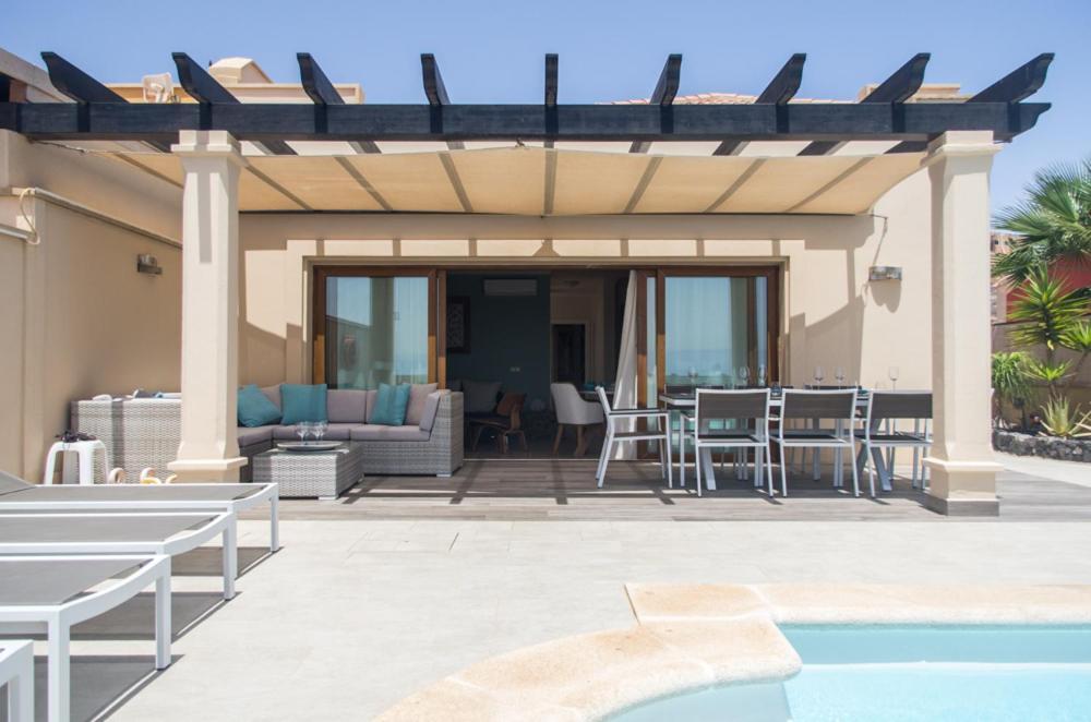 Luxurious Villa With Amazing Sea View And Poolカレタ・デ・フステ エクステリア 写真