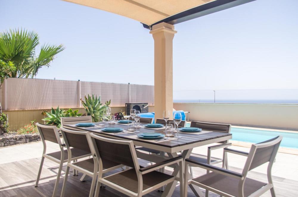 Luxurious Villa With Amazing Sea View And Poolカレタ・デ・フステ エクステリア 写真